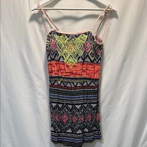 Flying Tomato Multicolor Geometric Romper - Size Medium
